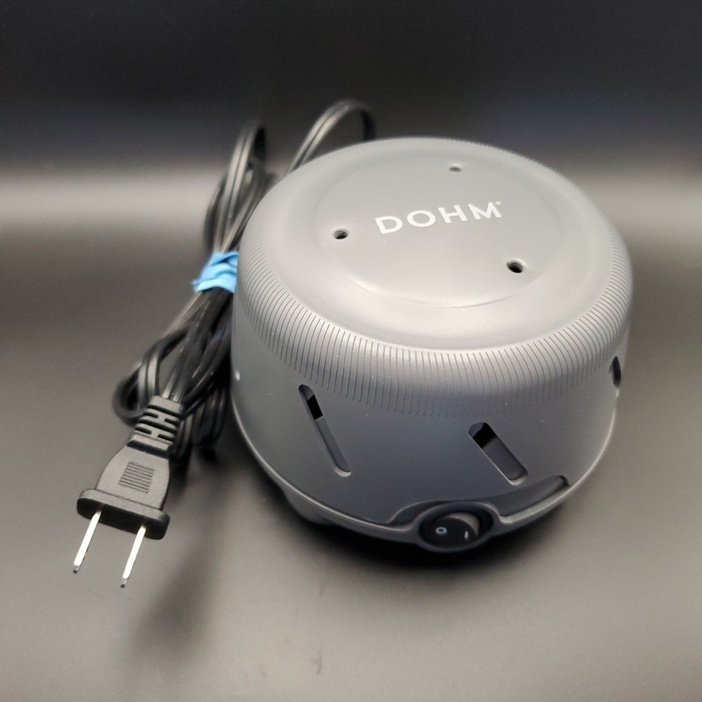 Yogasleep Dohm Gray UNO White Noise Sleep Sound Machine- TESTED